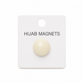 White Hijab Magnet